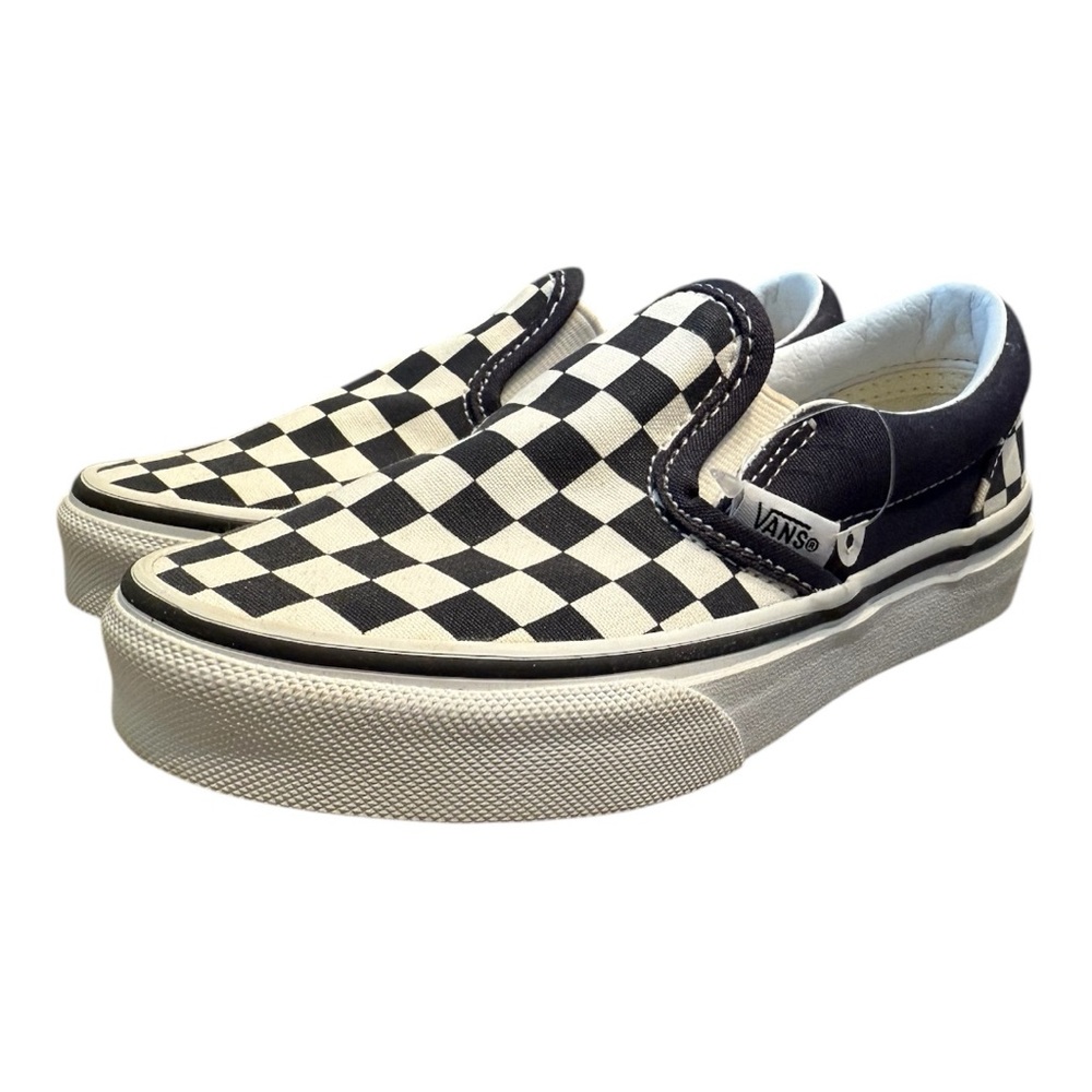 Vans Kids Classic Slip-On Checkerboard Shoes